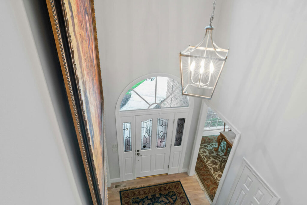 entryway lighting for aging in place and accessibility 